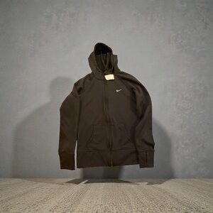 Nike Men's Black Zip-Up Sweater